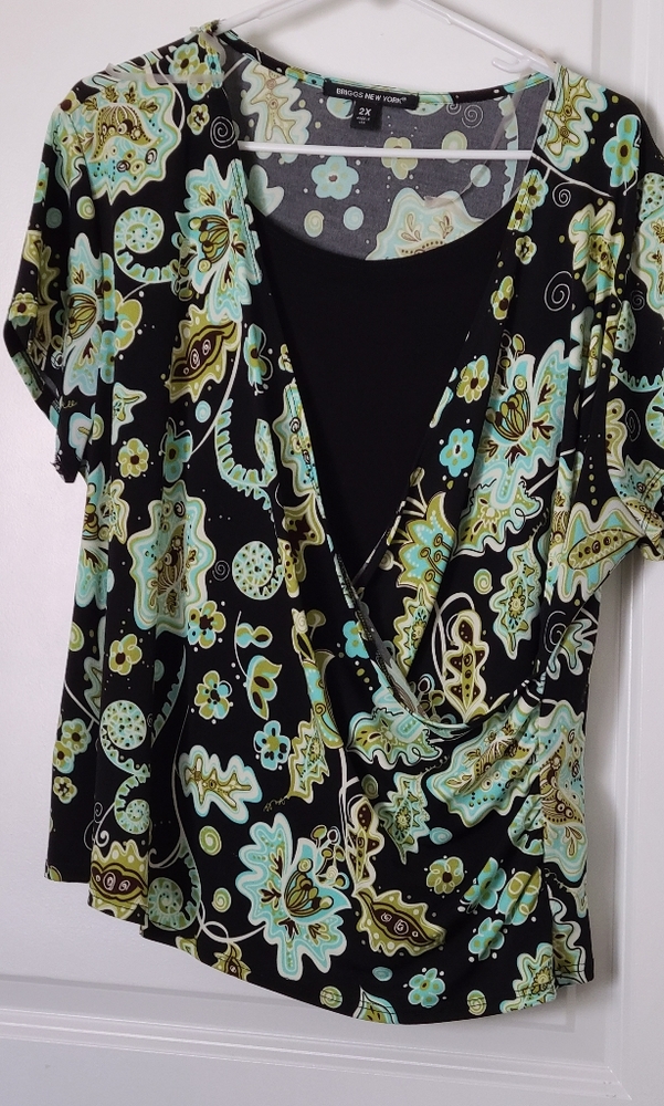 Cute teal blouse